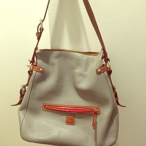 Dooney and Bourke pebble leather tote